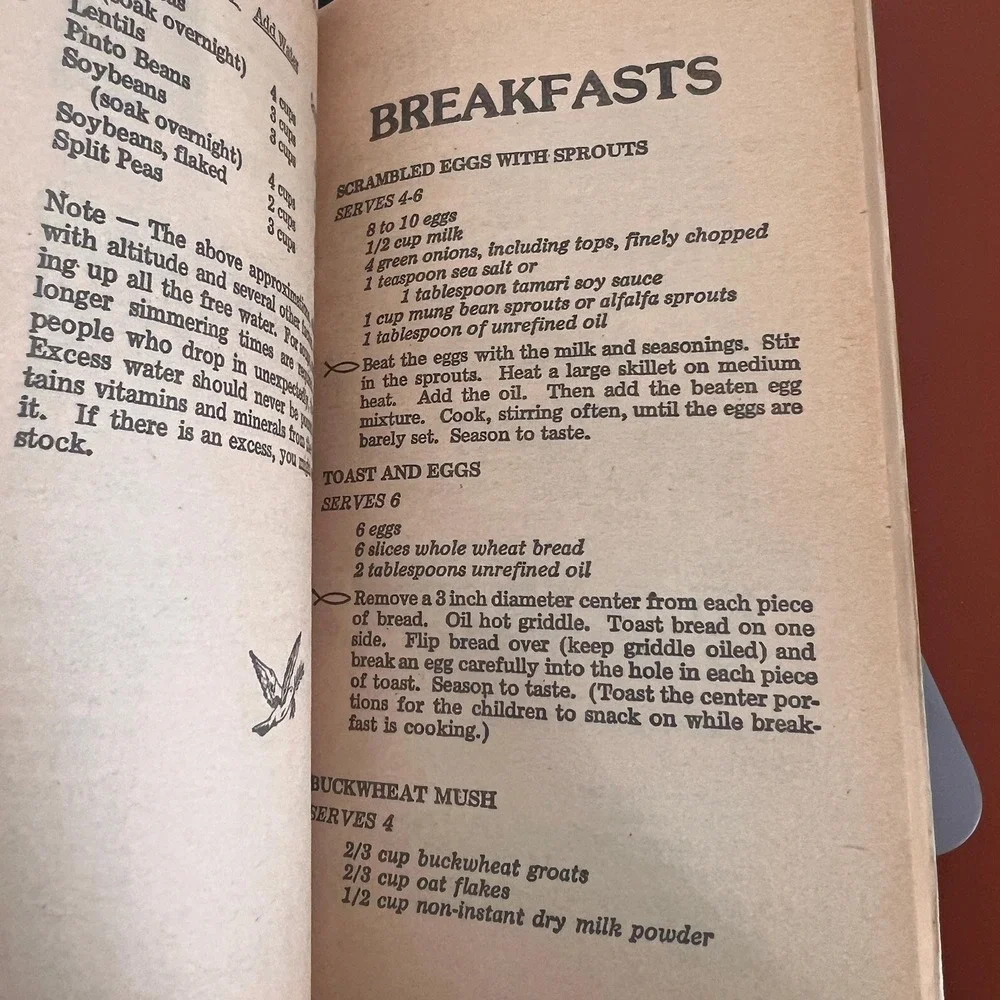 The‎ Simpler Life Cookbook, 1976 Arrowhead Mills by Frank Ford Vintage Paperback